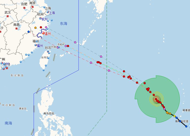 台风浙江最新消息
